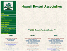 Tablet Screenshot of hawaiibonsaiassoc.org